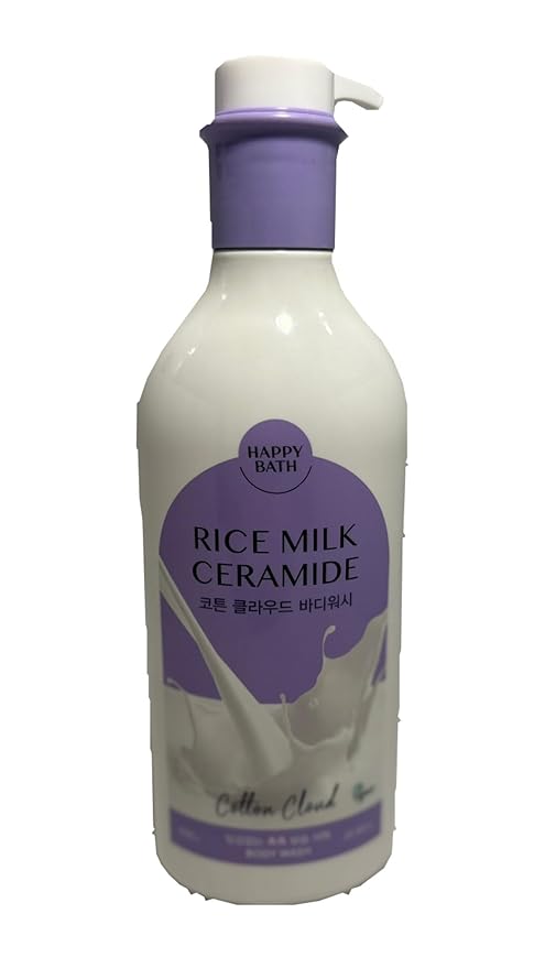 RICE MILK CERAMIDE COTTON CLOUD BODY WASH 650G/ 22.92FL.OZ. (PACK OF 1)