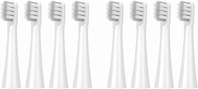 8PCS Replacement Electric Toothbrush Heads Compatible for EX3 T100 Bristles