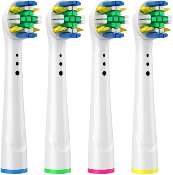 Universal Brush Head Refill Compatible For Oral B Electric Toothbrush Sensitive Precision Clean Floss Cross Action Brush Nozzles For Oralb(Floss Clean)