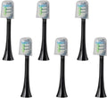 Replacement Brush HeadsCompatible for SOOCAS X3U/X3Pro/X5/V1/D2/D3 6/12pcs Bristle Heads Electric Toothbrush(SHUSHI-BK-6PCS)