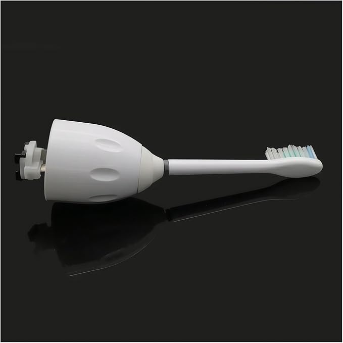 Replacement Electric Toothbrush Heads Compatible with Philips Sonicare E-Series HX7001 HX7022 HX-7002 HX7002 HX9500 HX9552 HX9553 HX9562(6 PCS White)