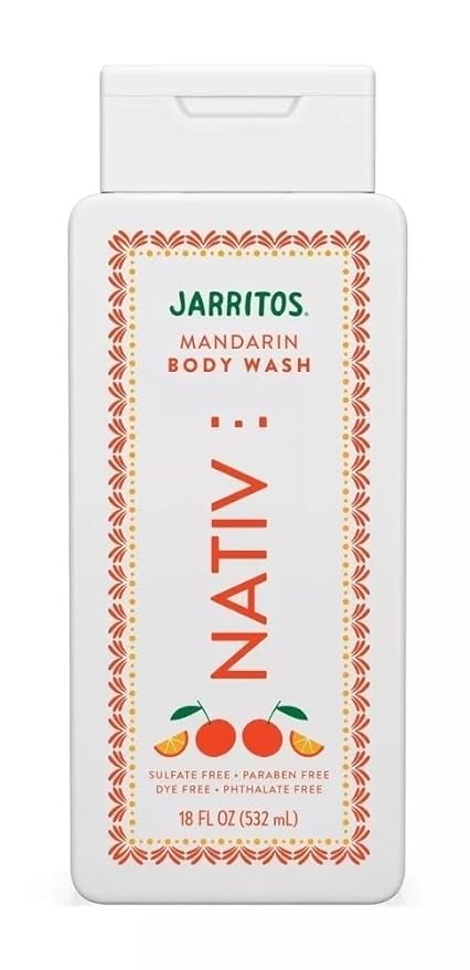 New Limited Edition Collection Body Wash By Nativee - (1) bottle 18 FL OZ (Mandarin .)