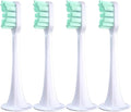 4/10Pcs/Set Compatible ForXiaomi Mijia T300/T500 Replacement Brush Heads Electric Toothbrush Protect Soft Nozzles Bristle(4Green)