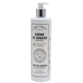 Label Provence - French Shower Cream with Organic Donkey Milk and Sweet Almond Oil - Goat's Milk Fragrance - 400ml Bottle