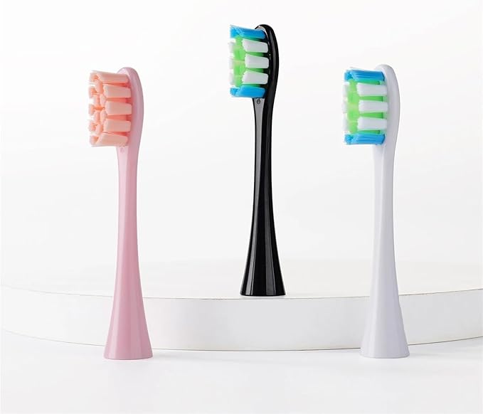 6 Pack Replacement Brush Heads for X/One/SE/XPRO/Z1/AIR Sonic Soft Bristles Waterproof &amp Vacuum Sealed(PK 6Pcs)