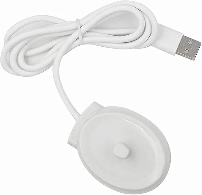 A98I-USB Charger Base Compatible for Oral BCompatible for Braun P2000 P4000 P6000 D10 D12 D16 D20 Electric Toothbrush Charger Type 3757 Toothbrush