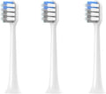 3-30Pcs Replacement Toothbrush HeadsCompatible for Xiaomi T200 Sonic Electric Vacuum Soft Bristle Heads(White gray-3pcs)