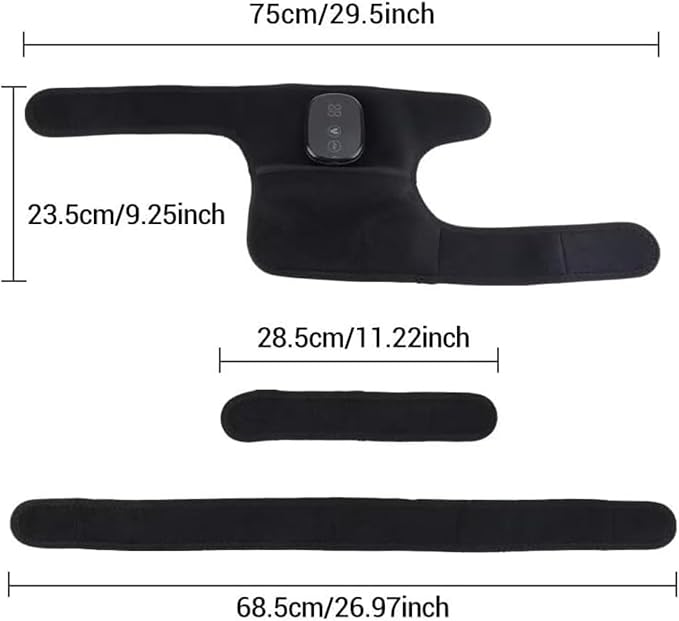 Vozdic PostCare Pro Massager Original - New &amp Improved 2026 Model Cordless Heated Knee Massager 3-in-1 Massager for Elbow Shoulder Knee with 3 Heating Modes (X2PCS)