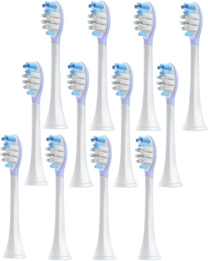 9Models Toothbrush Head CCompatible for with Sonicare HX3/HX6/HX9 Series Models(12pcs 905-G)