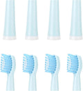 Replacement Toothbrush Heads Compatible for Rtauys M5 Electric Soft Brush Bristles Nozzle for Rays4-16Pcs(8PCS Blue)