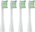 ReplacementCompatible for X/X PRO/ Z1/ F1 Brush Heads Toothbrush Soft Bristle Vacuum Head Nozzles 4PCS(4White)