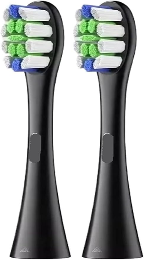 Replacement Brush Head Compatible for Oclean X/X PRO/ Z1/ F1/ One/Air 2 Toothbrush Heads with Bristle nozzles(Oclean P1C5 2PCS)