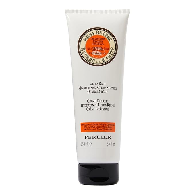 Perlier Orange Creme Moisturizing Shower Cream with Shea Butter (Body Wash) 250ml / 8.4floz