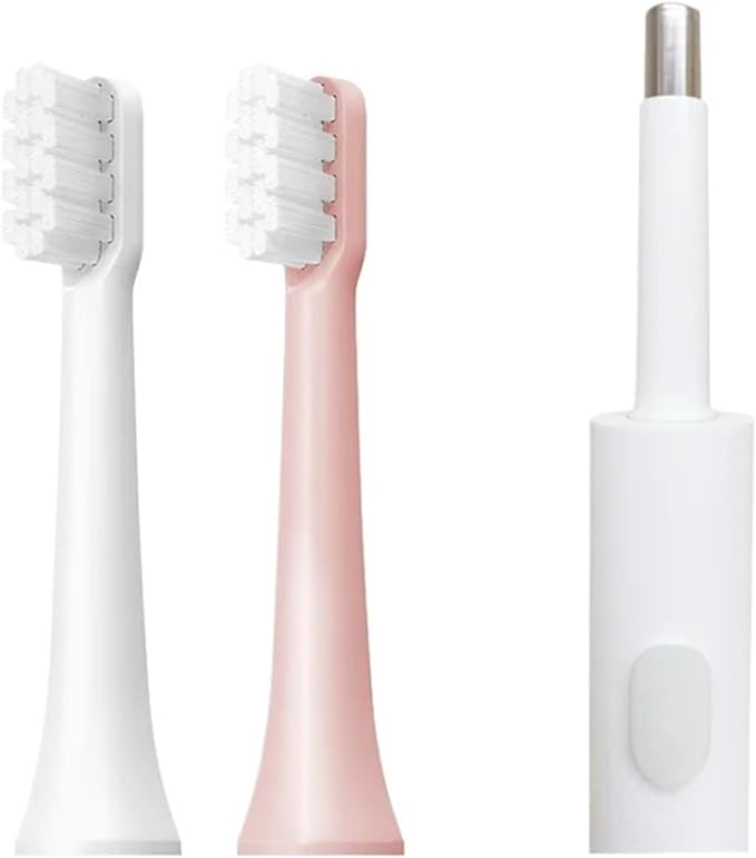 6/12Pcs Replacement Brush Heads Compatible for T100 Mes603 Electric Toothbrush Vacuum Soft Bristle Suitable Nozzles(T100-WH3 PK3)