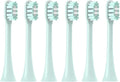 4/6PC Electric Toothbrush HeadsCompatible for SOOCAS Soft Bristle Brush Vacuum Sealed Packed(6MintGreen)