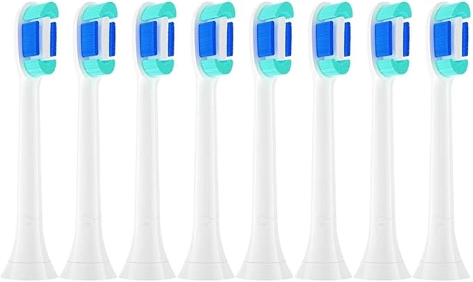 Replacement Toothbrush Heads Compatible For Philips Sonicare Diamond Clean Electric Brush Head Hx6920HX5100 HX6100 HX6610(8HB130B)