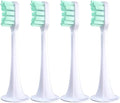 4/10Pcs/SetCompatible for T300/T500 Replacement Brush Heads Electric Toothbrush Protect Soft Nozzles Bristle(4 pcs Green)