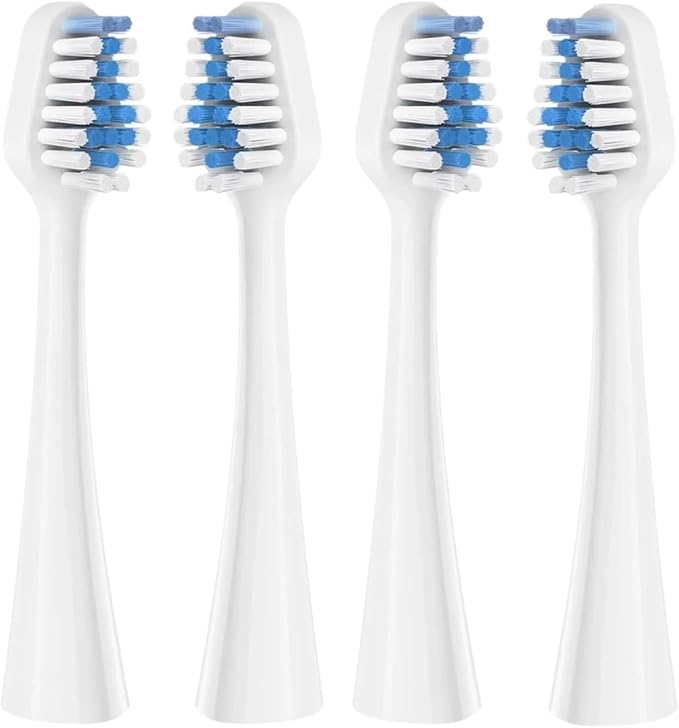 Replacement Toothbrush HeadsCompatible for Philips Cover Health Aoremon Hx7022 Screw-On Medium Fit Electric Tooth Brush Heads(3color-1A-12pcs)