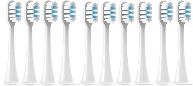 Hot Replacement Brush HeadsCompatible for T300/T500/T700(10White)