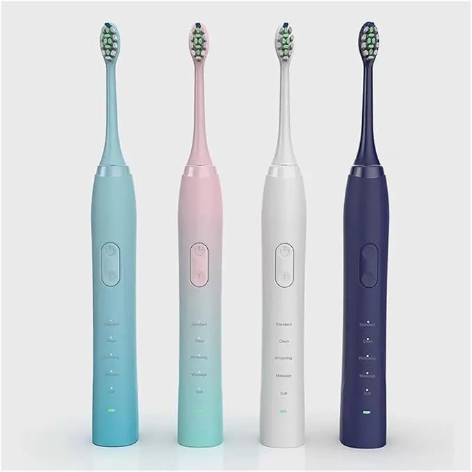 16pcs Replacement Toothbrush HeadCompatible for BOMIDI TX5 Electric Soft Bristles Nozzles(16PCS Pink)