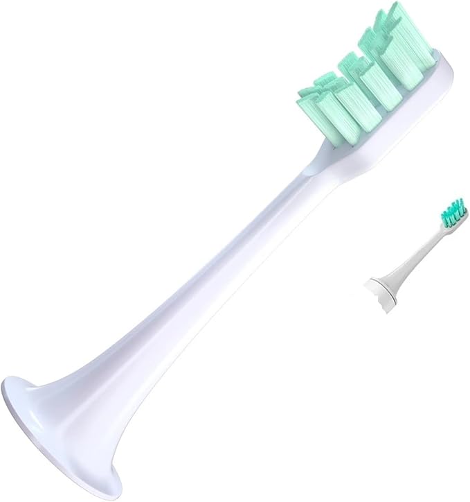 8/10PCS Replacement Toothbrush HeadsCompatible for Xiaomi T300 T500 Sonic Electric Teeth Brush Soft Teethbrush Nozzles(10 Pink)