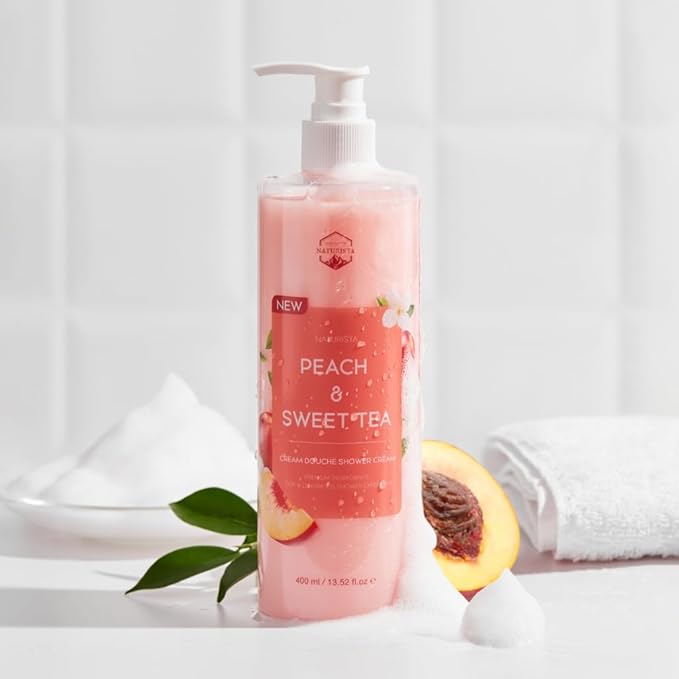 Peach &amp Sweet tea shower cream 400ml.