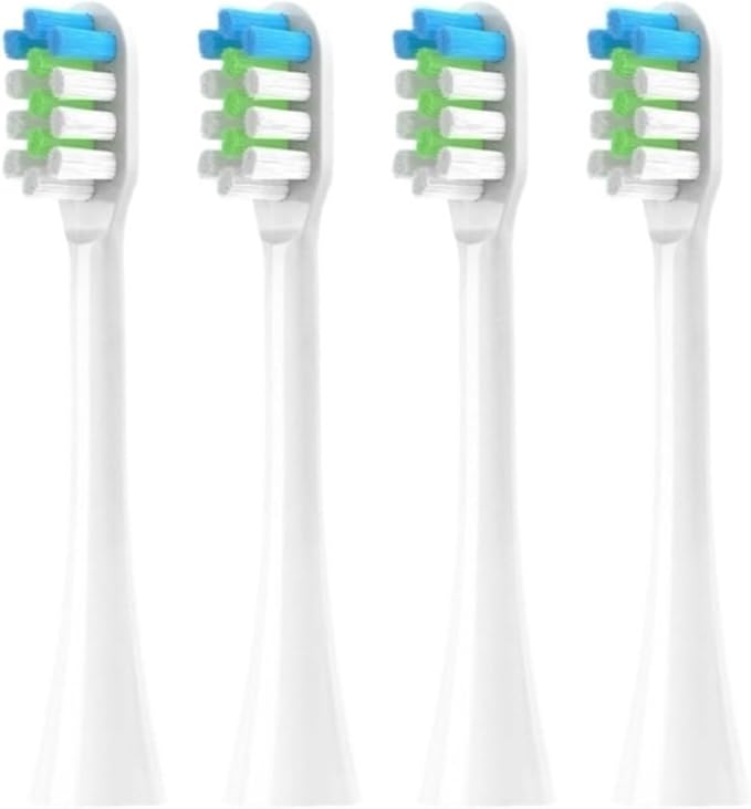 8/16Pcs Toothbrush Replacement Heads Compatible with NX8000 for Daily Cleaning Use(8pcs Black)