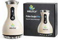 Pulse Sculpt Pro Electric Body Massager with Heat &amp Vibration – USB Rechargeable Full Body Massage Device with 23 Massage Heads for Muscle Relaxation &amp Skin Appearance Improvement