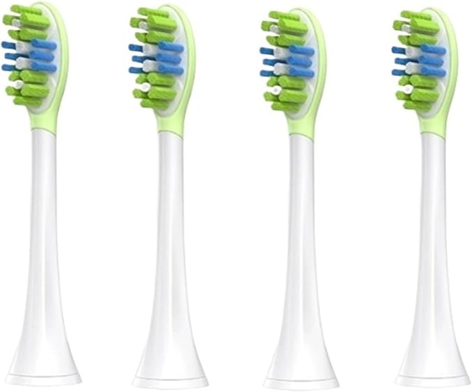 9Models Toothbrush Head CCompatible for with Sonicare HX3/HX6/HX9 Series Models(4pcs 906-W)