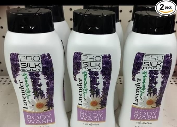 pro silk body lavender chamomile hydrating body wash