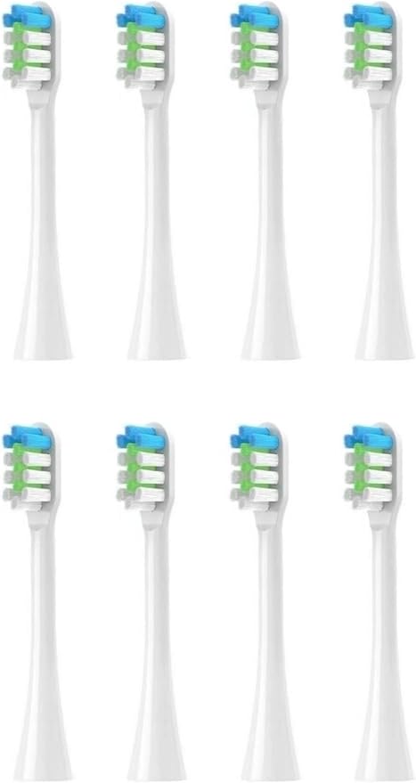 8/16Pcs Brush Head Refills Fit NX9000 Models with Soft Bristles for Daily Use(8pcs White)