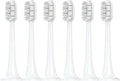 Compatible with Electric Toothbrush Head T300/T500 DDYS01SKS/MES601/T700 Replacement MES602/604(Clean WH 6 Pcs)