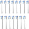 15pcs Brush Head Compatible for LaiFen LFTB01-P-A-S Sonic Electric Toothbrush(Regular-Blue)