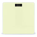 Men's Smart Scale for Body Weight Digital Bathroom Weighing Scale Automatic Switch Energy Saving Scale Light Yellow