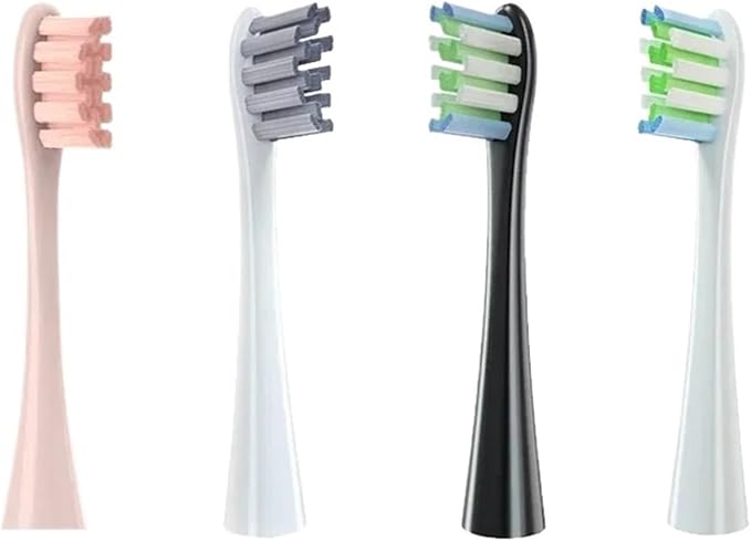 for Toothbrush Soft Bristle X/X PRO/ Z1 Brushes Replaceable Brush Head Replacement(10 Grey 10 Black)