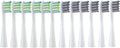 Replacement Brush HeadsCompatibility for Oclean X/X PRO/ Z1/ F1/ One/Air 2 /SE Electric Toothbrush 12PCS(6White6Gray)