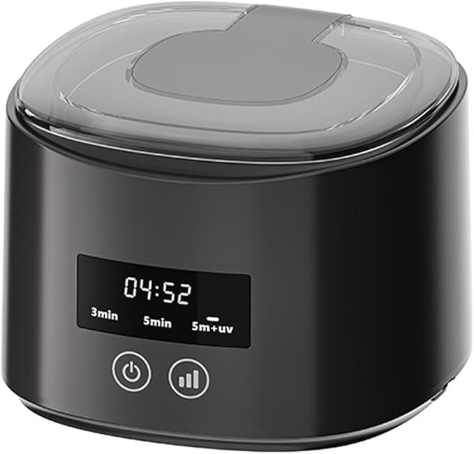 Dentals Appliance Cleaner Wireless Charging Base Quiet Operate Automatic Machine for Dentals Appliances