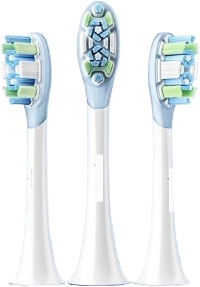 Compatible for Oscillation Electric Toothbrush Brush Head 3PCS Heads Sonic Vibration Accessories(Caring Version)
