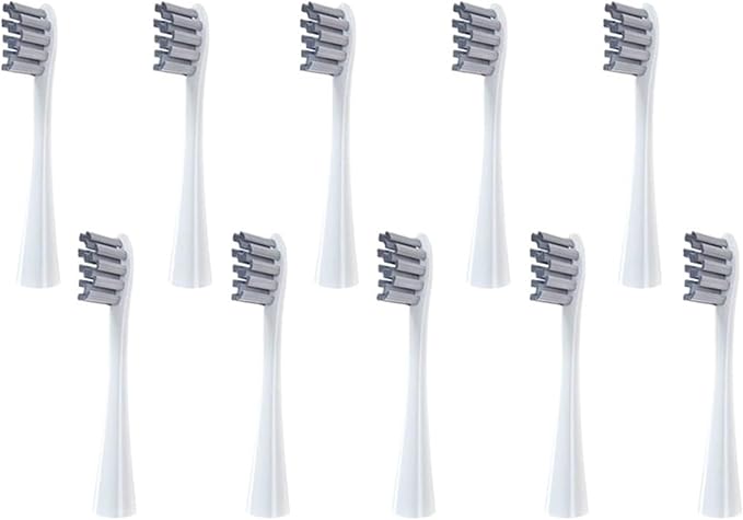 Brush Head Replacement Compatible for Electric Toothbrush X/X PRO/ Z1(10 Grey)