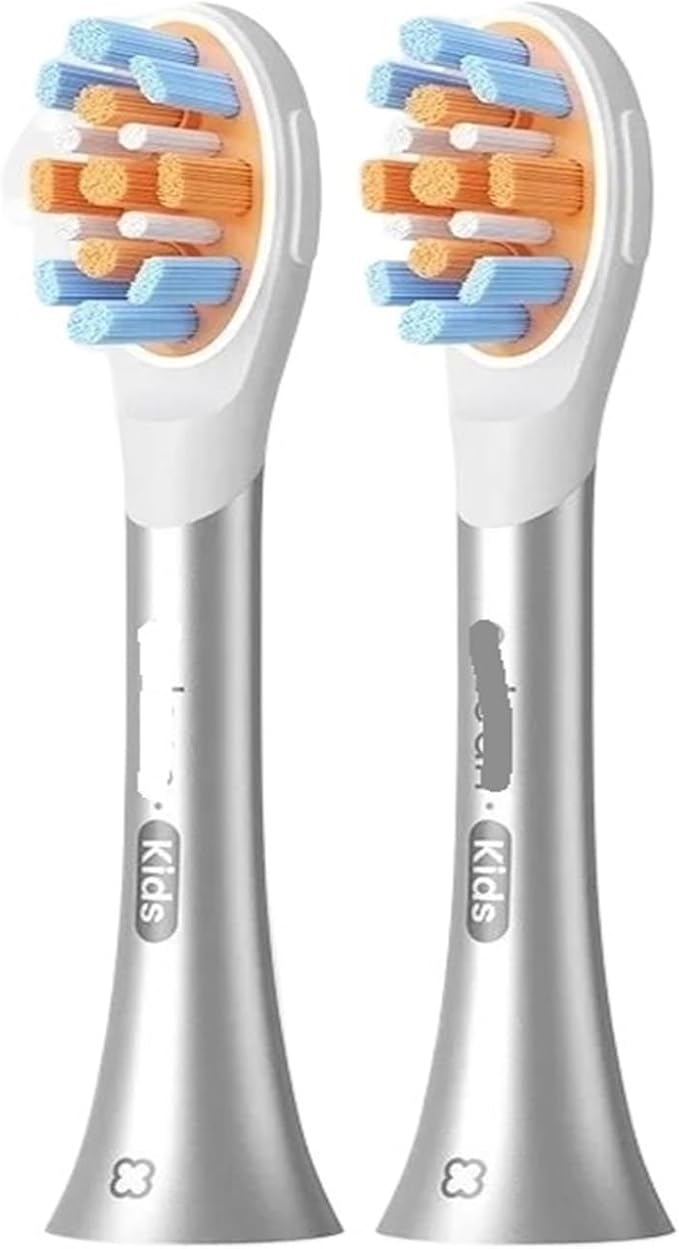 Suitable for Electric Toothbrush Head with Soft Bristles and Interactive Design for Gum Protection(Oclean P3K6 2Pcs)