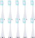 10pcs Replacement Brush Heads(White)