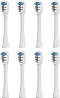 8pcs Replacement Heads Compatible for Toothbrush MT001 Brush Nozzles