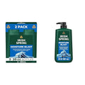 Irish Spring Moisture Blast Body Wash for Men 20 Fl Oz (Pack of 2) &amp Moisture Blast Body Wash 30 Oz Pump