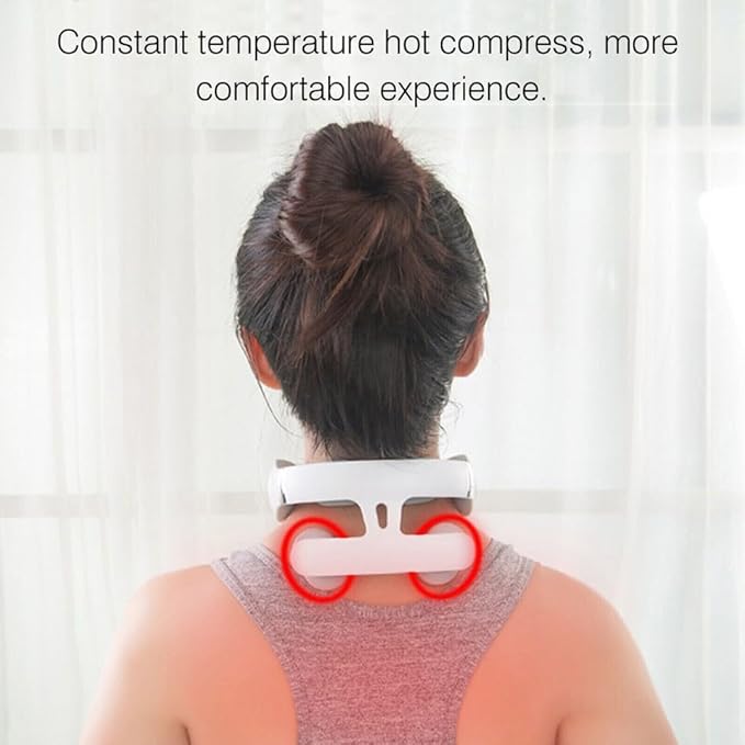 Neck Massager with Heat Electric Massager for Neck Shoulder Pain