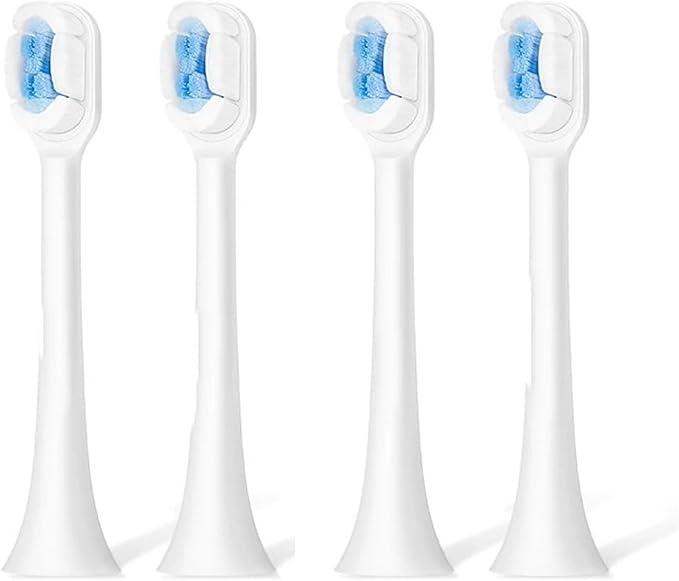 Compatible for SOOCAS Electric Toothbrush Heads Replacement X1 X3 X3U X5 Teeth Brush(2 Box White)