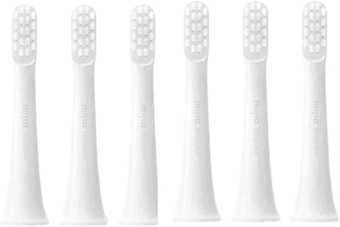 1-3pcs Toothbrush Head Compatible for XIAOMI T100 Sonic Electric Whitening Soft Replacment Heads Clean Bristle Brush(5Pcs)