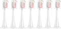 Compatible for Xiaomi Mijia T300/T500/T700 Replacement Brush Heads with Caps Sealed Package Soft(7Pink)