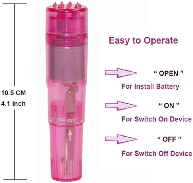 Power Massagers Tool Electric Foot Neck Back Hand Leg Arm Shoulder Massage Aches Sports Recovery for Women (Pink Big and Pocket Massager)