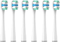 12pcs Toothbrushes HeadCompatible for Usmile Y1S/Y4/U1/U2/U3/P1/P4 Soft Dupont Sonic Electric Toothbrush Clean(6CircylarWhite)