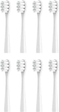 Replacement Toothbrush Head Compatible for NX7000 Sonic Electric Soft Bristle Tooth Brush8 Pcs(8WHITE Sensitive)